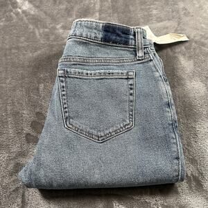 Hollister Jeans Women’s‎ 2L/26w Blue Low-rise Relaxed Straight Denim Distressed